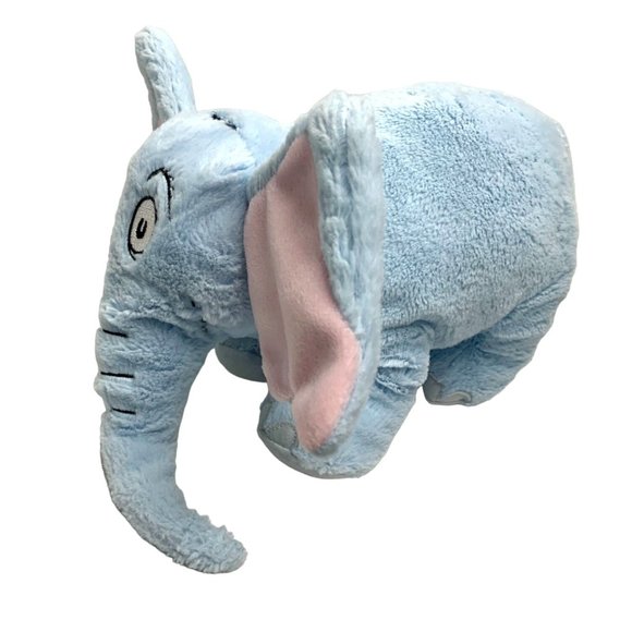 Kohls Cares Plush Elephant Horton Hears A Who BLue Stuffed Animal Doll Toy 11 in - Picture 2 of 6